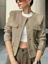 Chanel Style Button Short Suit Jacket